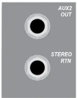 AUX2 OUT STEREO RTN
