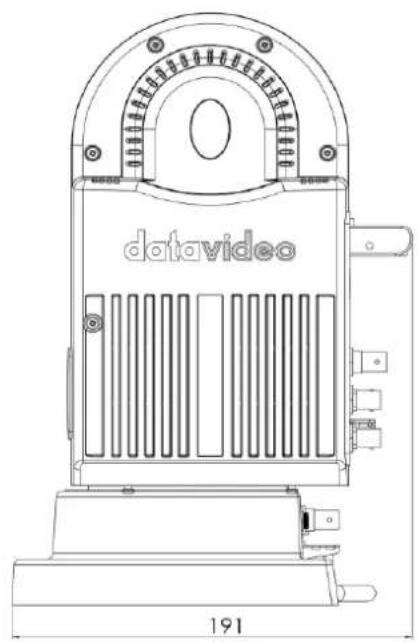 DataVideo PTR-15 - Dimensions - 4