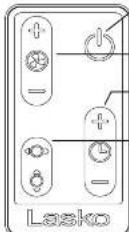 Lasko Whirlwind A12668 - Remote Control - 1