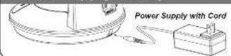 Lasko Whirlwind A12668 - Power Supply Set Up - 1