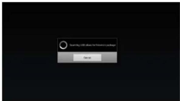 Scanning USB values for wireless package Cancel