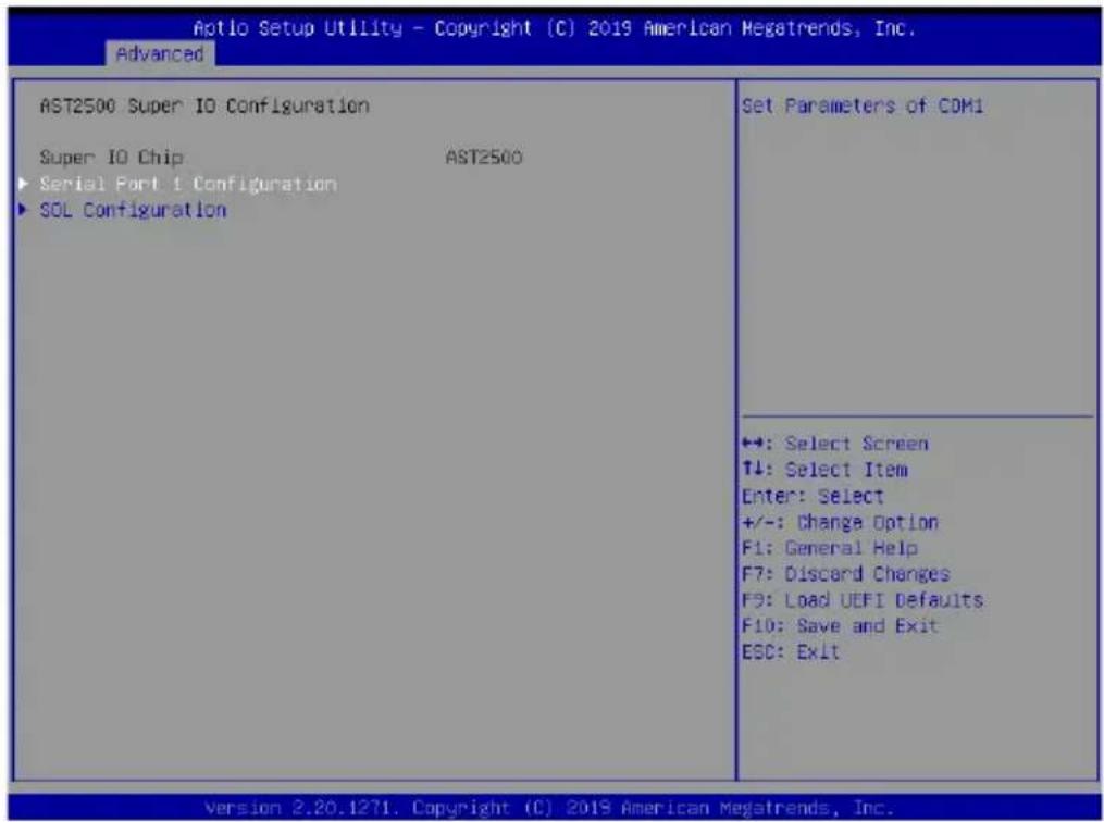 ASROCK Rack D2163D4I2-2T - Super IO Configuration - 1