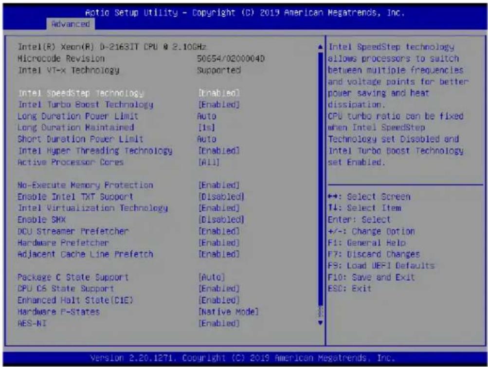 ASROCK Rack D2163D4I2-2T - CPU Configuration - 1
