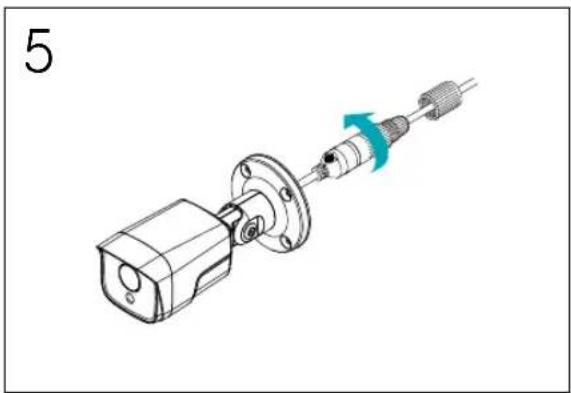 IDIS DC-T4516WRX-A - Waterproof Cable Installation - 6
