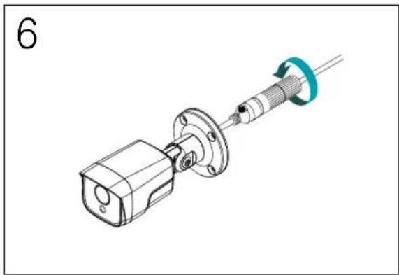 IDIS DC-T4516WRX-A - Waterproof Cable Installation - 7