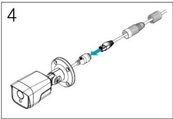 IDIS DC-T4516WRX-A - Waterproof Cable Installation - 5