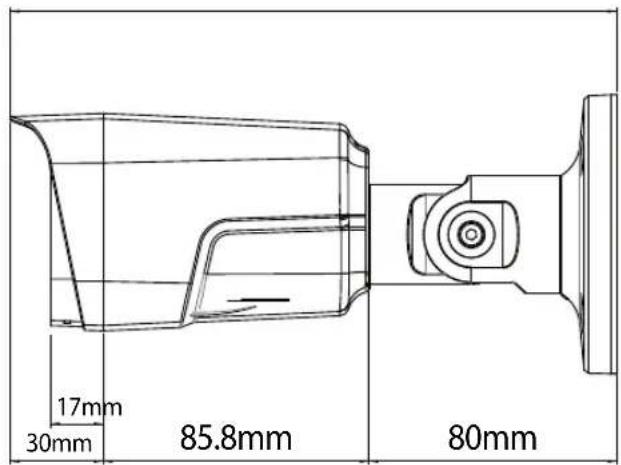 17mm 30mm 85.8mm 80mm