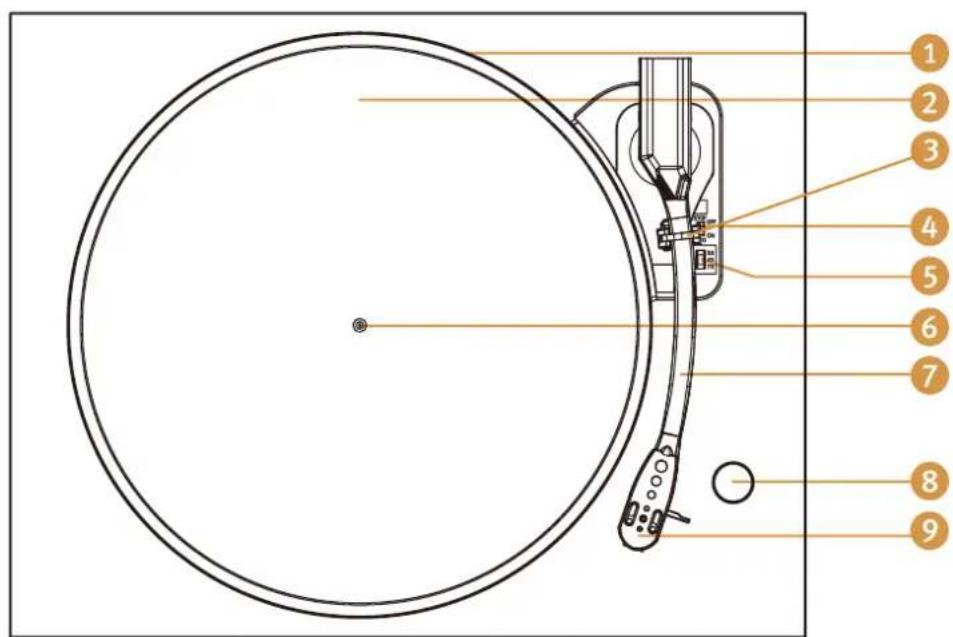 MONSTER MT-TT249R - Controls and Connections - 1
