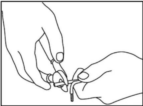 Origin Acoustics CSUB10N - 1) Installing the Wire - 1