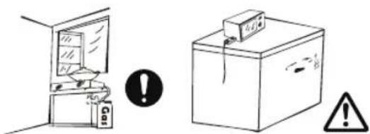 MIDEA MDRC207FZF01AP - ELECTRICITY-RELATED WARNINGS - 2