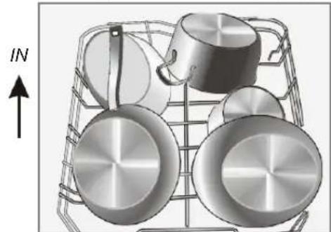 Robinhood DWM12P6FWH - Loading the Lower Basket - 1