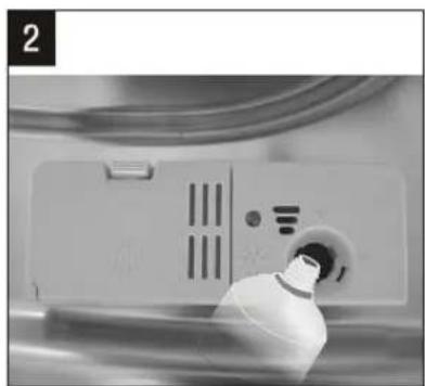 Robinhood DWM12P6FWH - How to fill the Rinse Aid Dispenser - 2