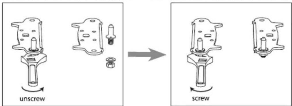 unscrew screw