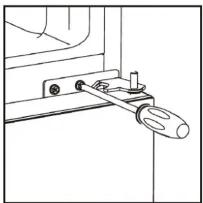 Robinhood RHTMF221X - Adjusting the door - 3
