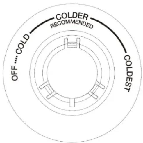 COLD OFF .... COLD COLDER RECOMMENDED COLDEST