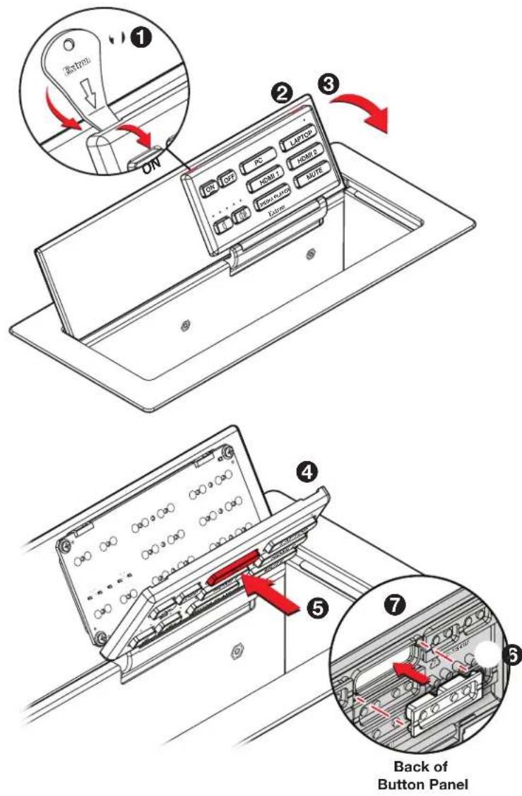 Extron NBP VC1 EU - Step 4: Change Buttons (optional) - 1