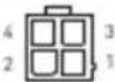 MSI S1201 - JPWR10: HDD BP Power Connector (Transparent) - 1