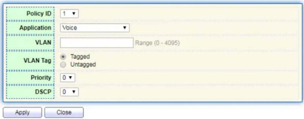 AIRLIVE WEB-10TX408 - MED Network Policy - 2