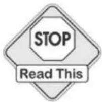 STOP Read This