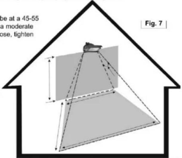be at a 45-55 a moderate pose, tighten Fig. 7