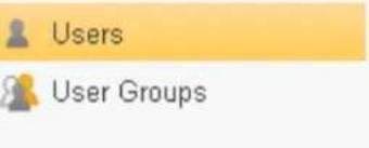 Users User Groups