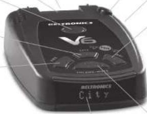 Beltronics Vector V6 - Radar Antenna and Laser Lens - 1