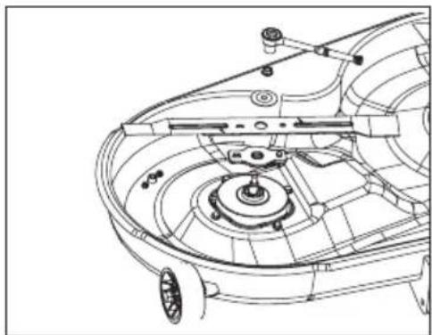 Victa E-ZTR 2692062 - Installing the Blades - 2