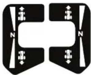 Victa E-ZTR 2692062 - Steering Levers - 1