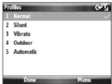 SAMSUNG Code - Set sound Profile - 1