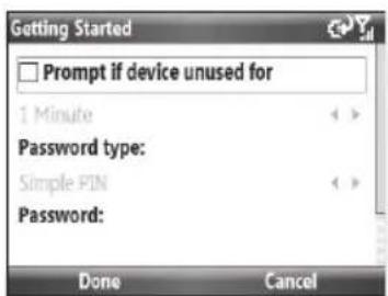SAMSUNG Code - Set up a device password - 2