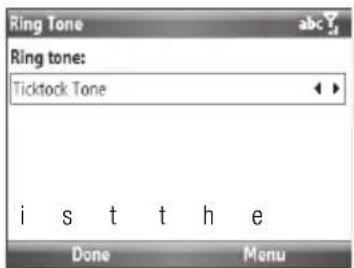 SAMSUNG Code - Set ring tone - 2