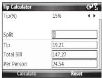 SAMSUNG Code - Tip Calculator - 2