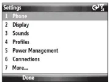 SAMSUNG Code - Accessing the Settings Menu - 1