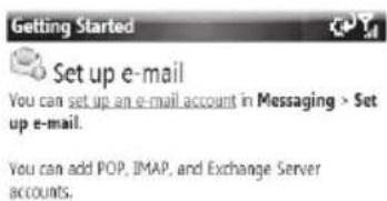 SAMSUNG Code - Set up e-mail - 1