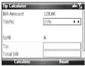 SAMSUNG Code - Tip Calculator - 1