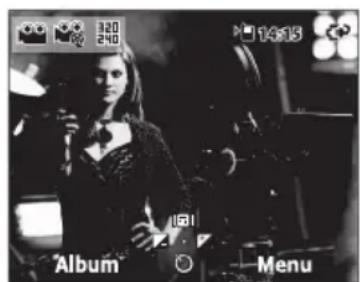 SAMSUNG Code - Camcorder Screen Layout - 1