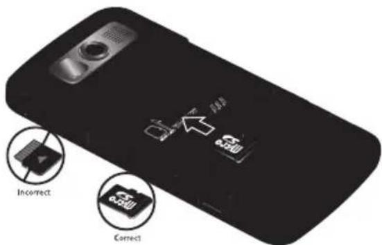 SAMSUNG Code - Installing a microSD™ Memory Card - 1