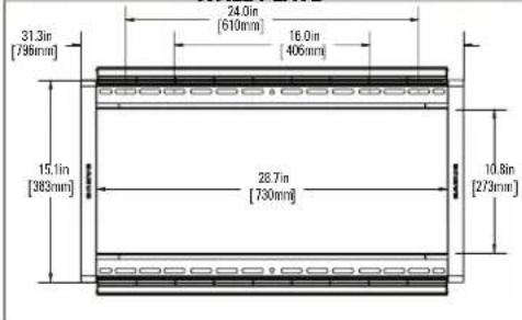 31.3in [798mm] 24.0in (610mm) 16.0in (406mm) 15.1in [383mm] 28.7in [730mm] 10.8in [273mm]