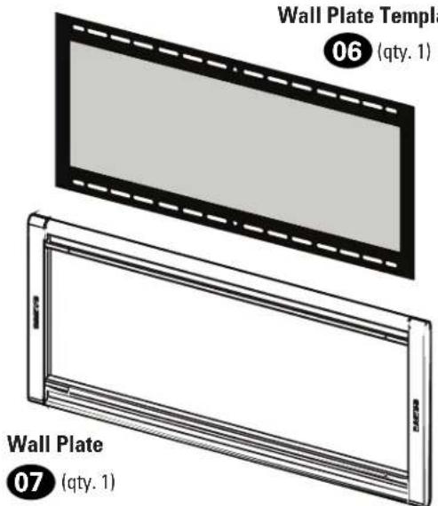 Wall Plate Template 06 (qty. 1) Wall Plate 07 (qty. 1)