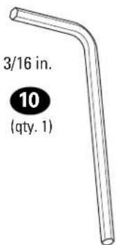 3/16 in. 10 (qty. 1)