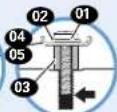 SANUS VDLT17 - NO SPACER SPACER - 9