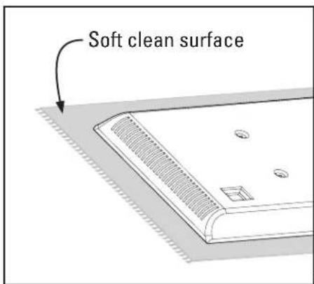 Soft clean surface