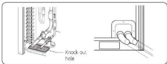 Knock-out hole