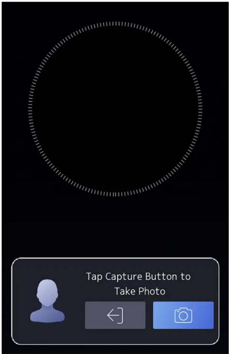 Tap Capture Button to Take Photo