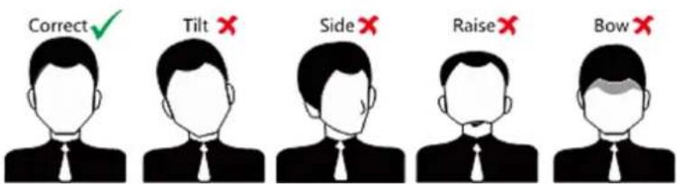 Correct ✓ Tilt ✗ Side ✗ Raise ✗ Bow ✗