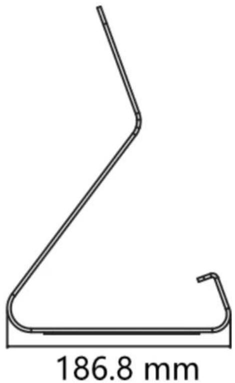 186.8 mm