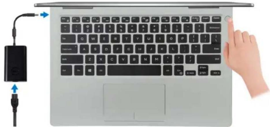 DELL Inspiron 13 7373 - Set up your computer - 1