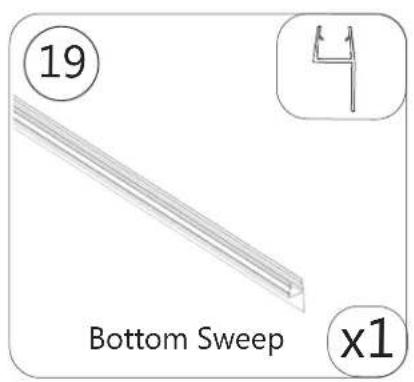 19 Bottom Sweep x1