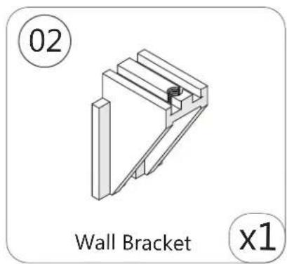 02 Wall Bracket x1