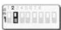 Vimar Eikon 20461 - Dip-switch - 3